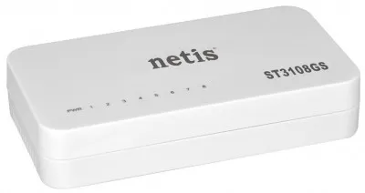 Сетевой коммутатор 8 Port Netis 10/100/1000Mbps