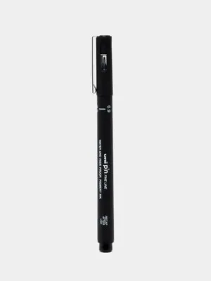 Ручка фетровая Uniball черная 0.9мм