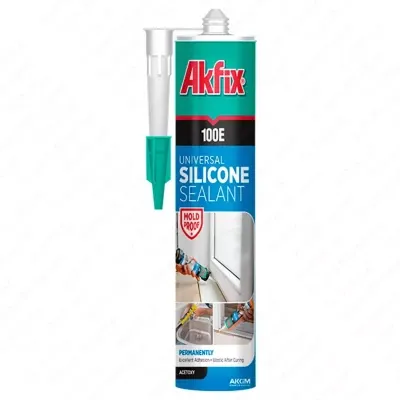 Mastik 100E (silikon) AKFIX 50 ml