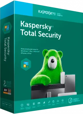 Kaspersky Total Security — 1 год на 2 ПК