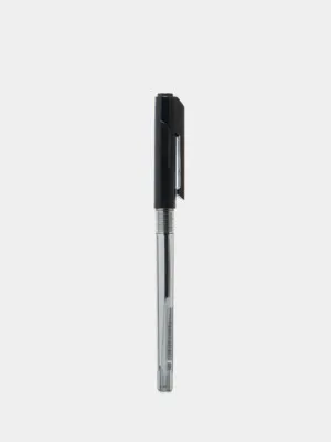 Ручка шариковая Deli 00820, 0.5 мм, черная