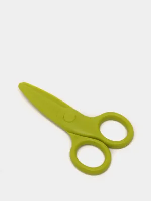 Ножницы детские 110 мм пластиковые (цвет ручек ассорти)