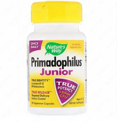 Примадофилус Бифидус Nature's way Primadophilus junior (90 шт)