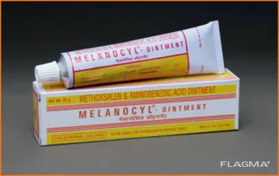 Psoriaz va vitiligo uchun melanosil malhami (Melanocyl)