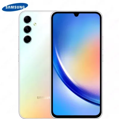 Смартфон Samsung Galaxy A346 8/256GB (A34) Серебряный