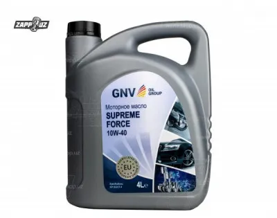 Моторное масло GNV Supreme force 10W-40 4L