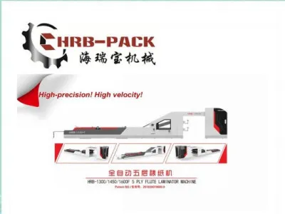 HRB-1600F 5PLY Автоматическая машина для ламинирования канавок