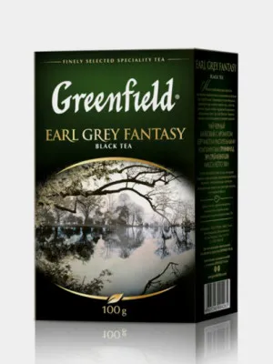 Чай чёрный листовой Greenfield Earl Grey Fantasy, 100 г