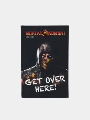 Блокнот Mortal Kombat Scorpion, формат А5, 80 листов, тонированный блок
