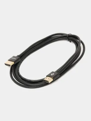 Кабель 2Е HDMI 2.0 (AM/AM), Gen2 Ultra Slim cable, black, 2m (2E-W9668BL-2M)