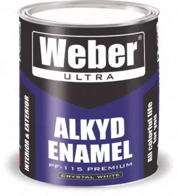 Краска Weber premium 115 1 кг белая
