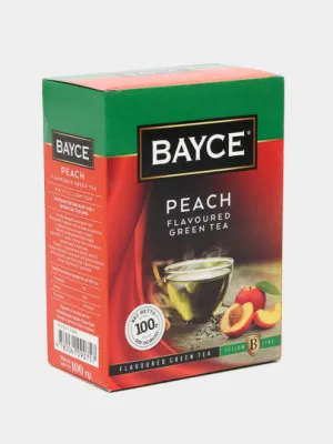 Зеленый чай BAYCE, Персик, 100 гр