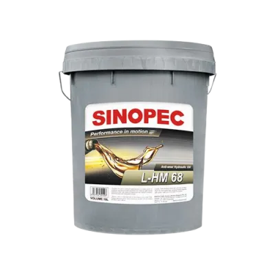 Sinopec L-HM 68 Antiwear Hydraulic Oil, 18L