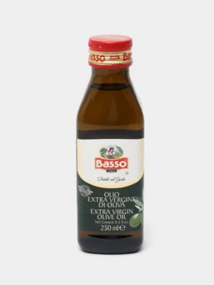 Масло оливковое Basso Extra virgin стеклянная банка 250мл