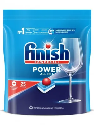Средство для мытья посуды FINISH Power 25 таблеток x 6