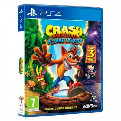 Игра для PlayStation 4 Crash Bandicoot N’sane Trilogy - ps4