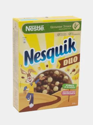 Готовый завтрак Nestle Nesquik Duo, 375гр