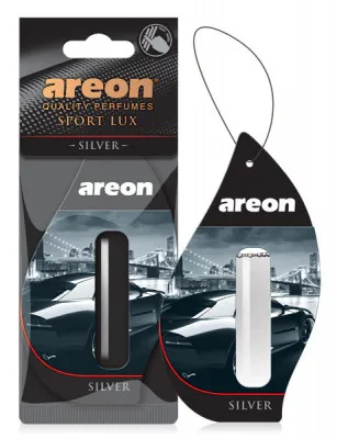 Освежитель для авто Areon Quality Parfume Sport Lux, Серебряный, 5 мл
