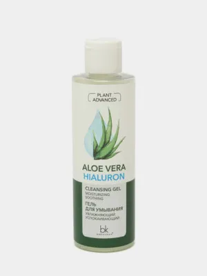Гель для умывания  Belkosmex Advanced Aloe Vera, увлажняющий, успокаивающий, 200 г