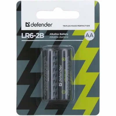 Батарейки Defender LR6-2B AA