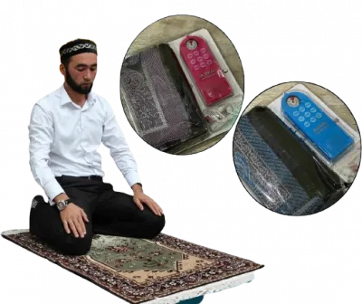 Молитвенный обучающий коврик для намаза