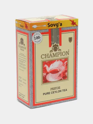 Чай Champion Цейлонский Pekoe, 100 гр