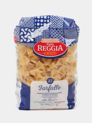 Макароны Pasta Reggia 83 Farfalle, 500 г