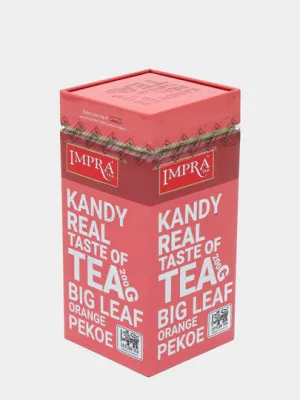 Чёрный чай IMPRA Kandy Orange Pekoe, крупнолистовой, 200 г