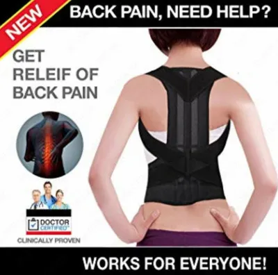Ayol holatini tuzatuvchi "Back Pain, Need Help"