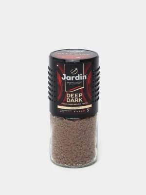 Растворимый кофе Jardin Deep Dark, сублимированный, крепкий, 95 г