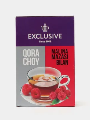 Чёрный чай Exclusive Malina, 80 г