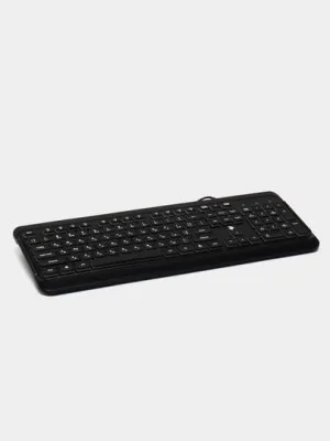 Клавиатура проводная 2E Keyboard KS120 White backlight USB, Black (2E-KS120UB)
