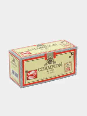 Чёрный чай Champion Tea Bags, 2 г, 25 шт