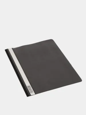 Папка-скоросшиватель пластиковая ErichKrause Fizzy Classic, A4, черный