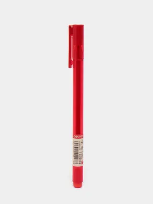 Ручка гелевая Deli A120, красная, 0.5 мм