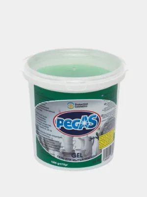 Гель Pegas для мытья посуды, 1 кг