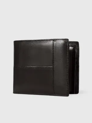 Мужской портмоне Genuine Leather Classic Black