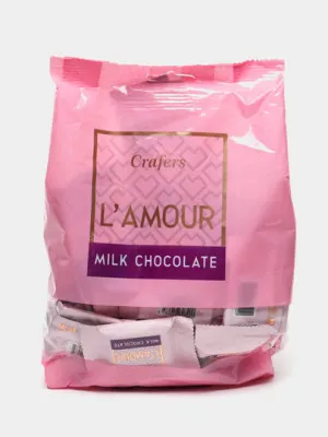Шоколад Crafers L'amour Milk Chokolate, 500 г