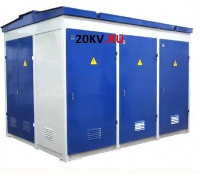 Комплектная трансформаторная подстанция ктпм тв-25÷400 ква с коммутационным аппаратом (вна или рвз)