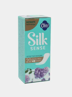Прокладки Ola! Silk Sense Daily Deo Лепестки акации 20шт
