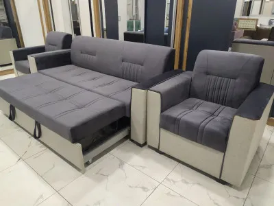 Комплект диван и два кресла модель 3