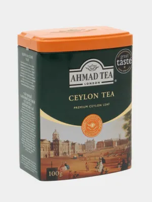 Черный чай Ahmad Ceylon Tea, 100 г