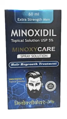 Minoxidil Minoxycare 5% Spray Solution - soch o'sishi uchun