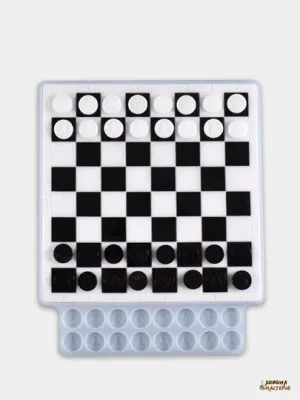 Силиконовая форма "Шахматы и шашки" для заливки эпоксидной смолой