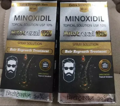 Лосьон для роста волос Mitotrexal (Minoxidil) 10% (Индия)