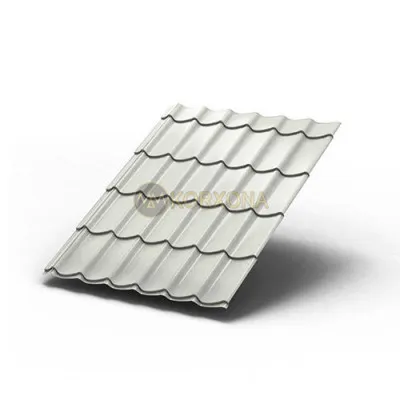 Metall plitka Lamonterra-0,5 ral9002 polyester
