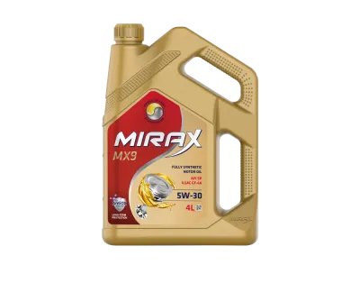 Масло синтетическое MIRAX MX9 SAE 5W-30 ILSAC  GF-6A API  SP 4л