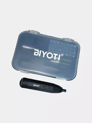 Аккумуляторная отвёртка с 32 битами, Biyoti BYT-32S2