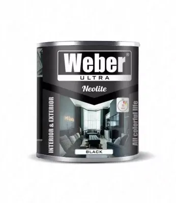 Краска Weber 2.5 кг черная