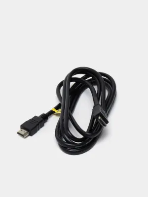 Кабель KITs HDMI 2.0 AM/AM, черный, 2м (KITS-W-008)